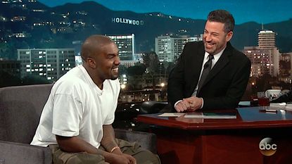 Jimmy Kimmel stumps Kanye West