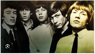 The original Rolling Stones line-up (from left to right): Bill Wyman, Keith Richards, Mick Jagger, Charlie Watts and Brian Jones