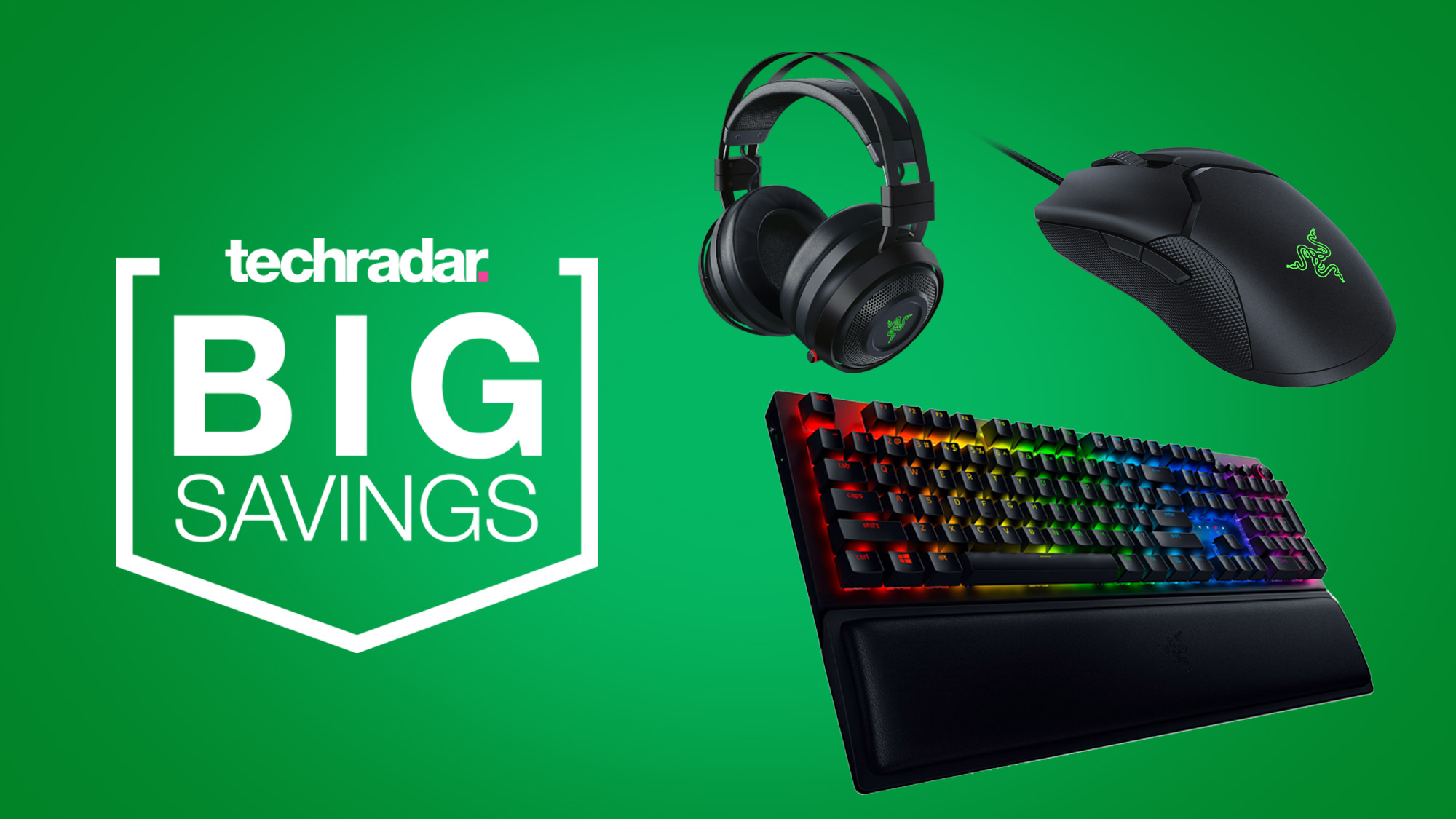 Razer PC gaming deals: save on keyboards, mice, headsets and more this weekend