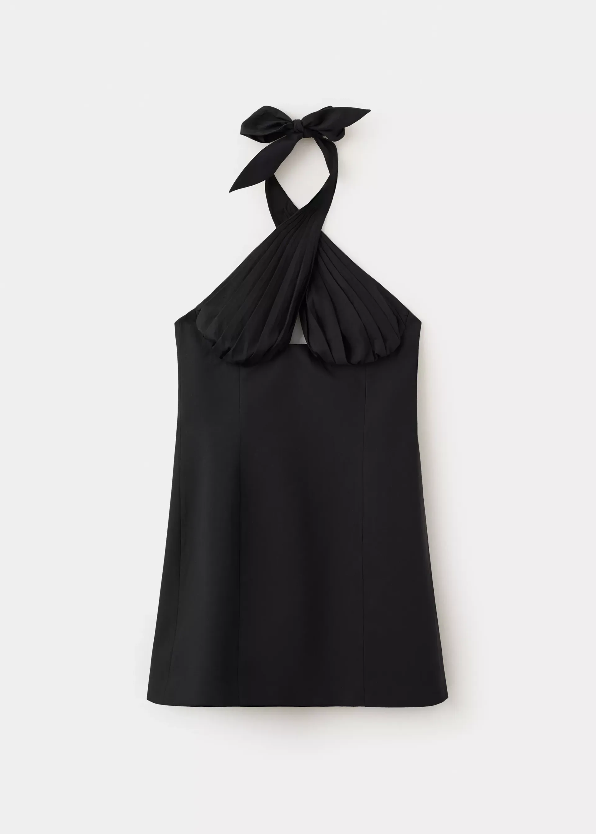 Crossed Halter Dress - Women | Mango Usa