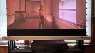 BenQ v5000i projector used for Xbox gaming