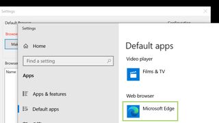 How to enable dynamic browser selection on Windows 10