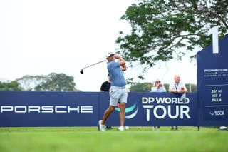 Michael Hendry in action at the Porsche Singapore Classic 2024