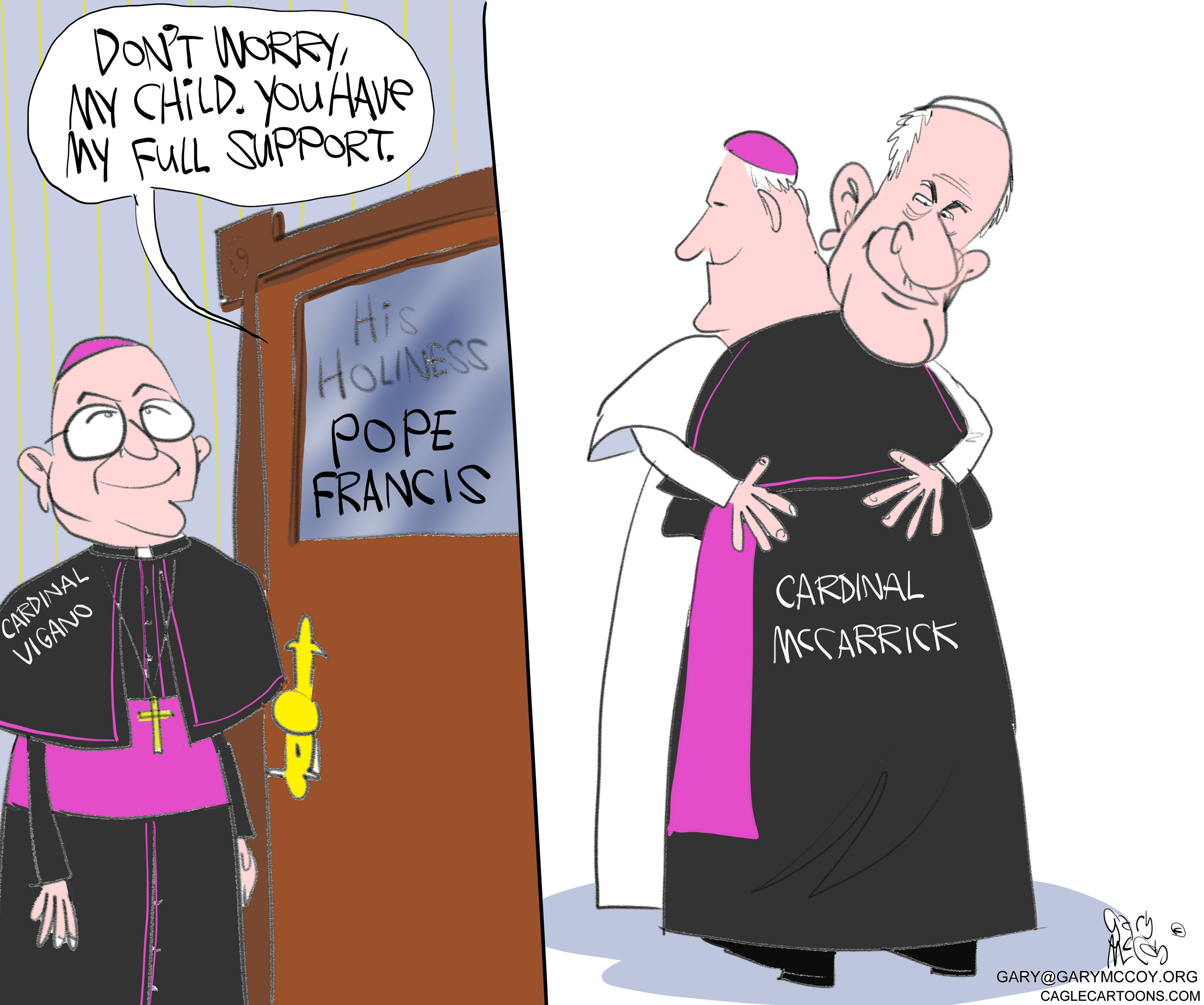 World Pope Francis sex Catholic church abuse scandal Cardinal McCarrick