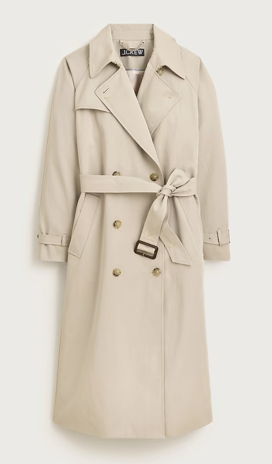 jcrew, New Icon trench coat