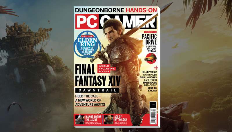  PC Gamer magazine's new issue is on sale now: Final Fantasy XIV: Dawntrail 