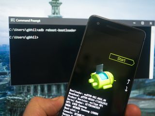 adb reboot bootloader