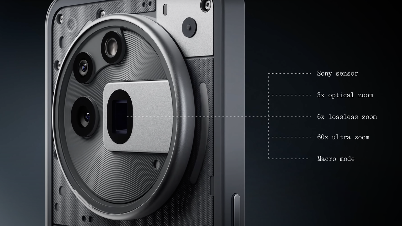 Nothing (3a) Series camera specs