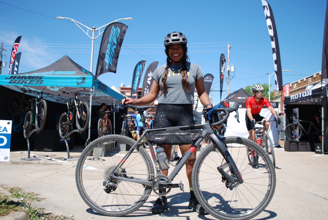 Brooke Goudy with her Lauf True Grit