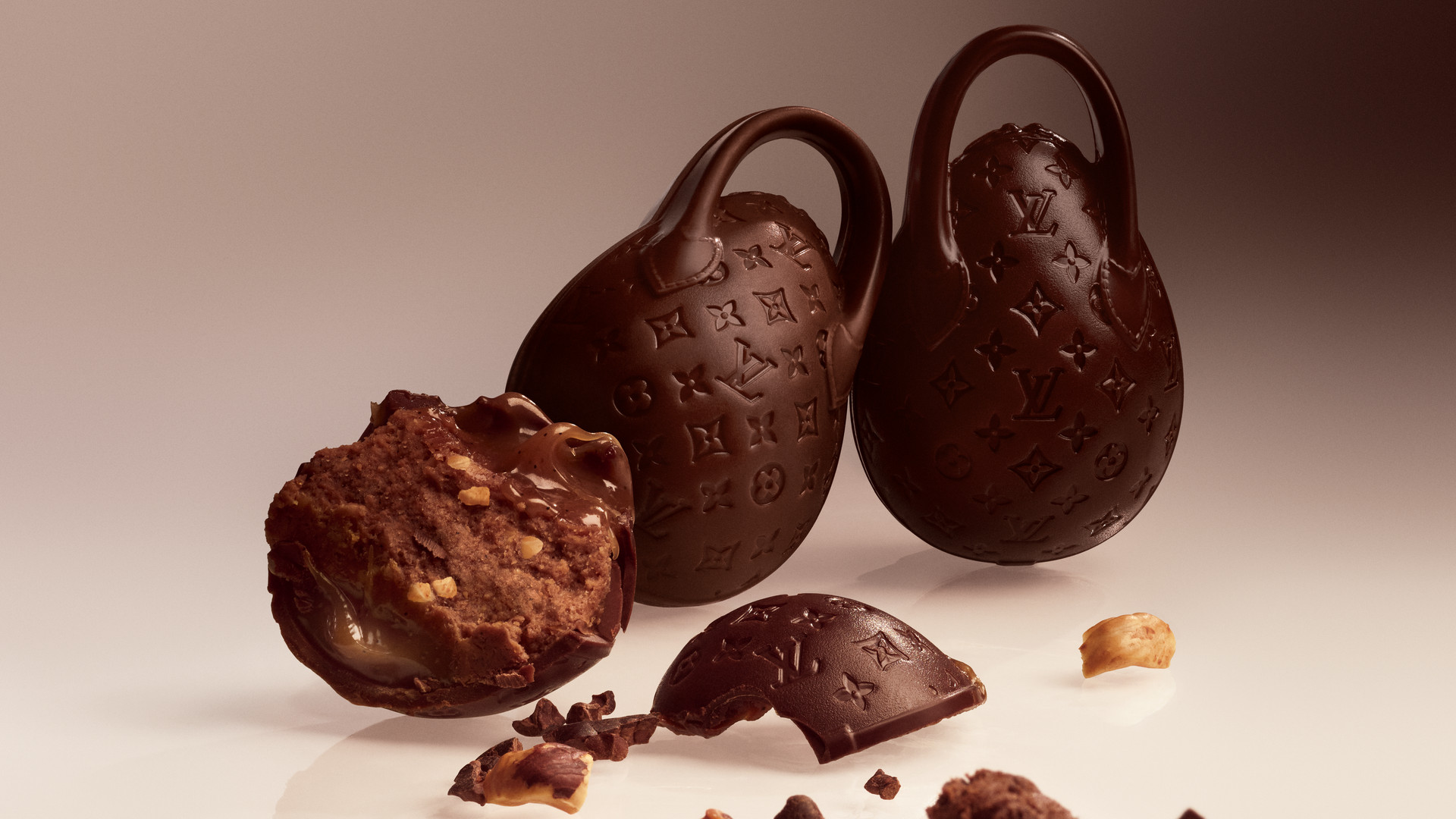 Louis Vuitton chocolate eggs