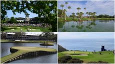 Images of Muirfield Village, PGA National, TPC Sawgrass and Torrey Pines