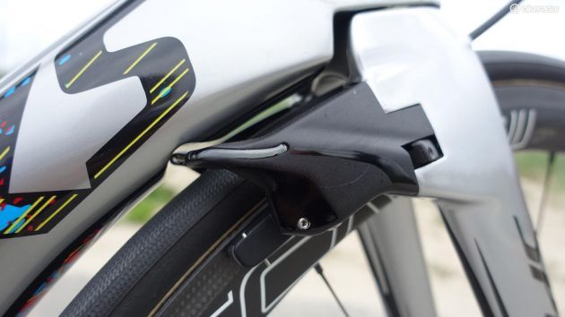 Specialized mentioned that they have updated the brakes on the Venge, with tighter tolerance bushings, new materials and different springs