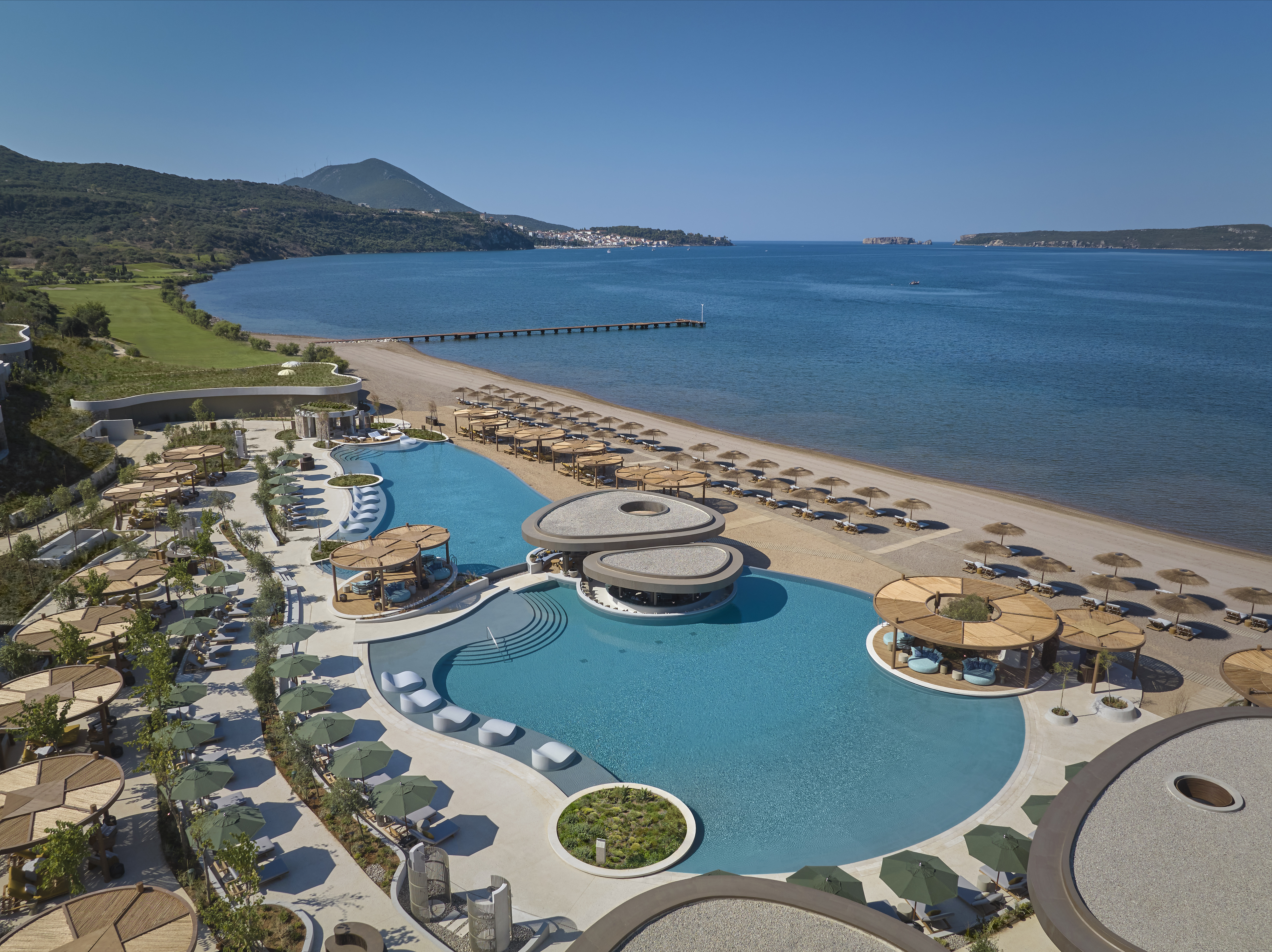 Interior and exterior Greek hotel images