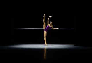 Delaney Washington performs at Lincoln Center as part of the BAAND together dance festival