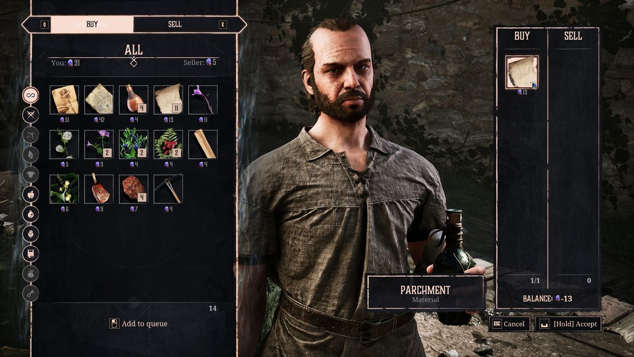 Gothic Remake The Price of Magic - Parchment