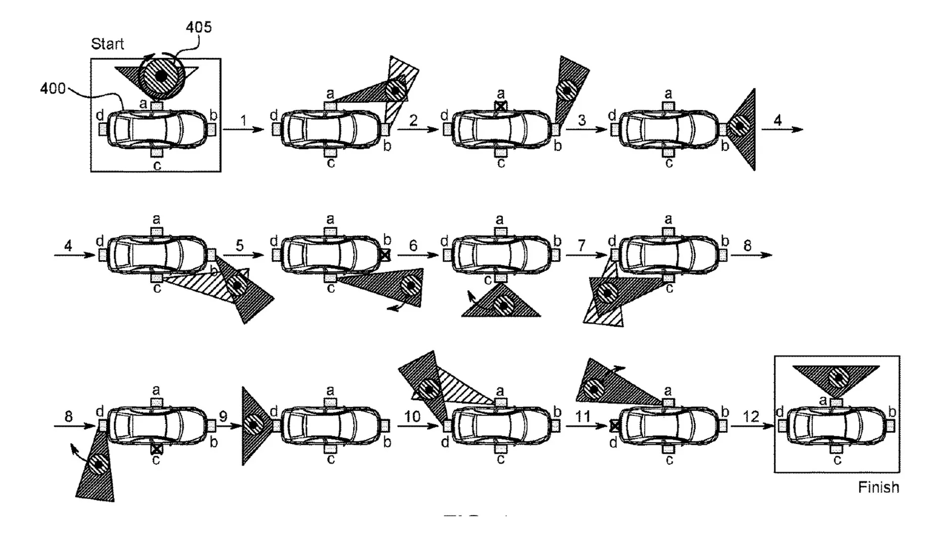 Ford holographic patent