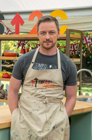 James McAvoy on the Great Celebrity Bake Off