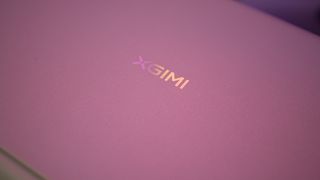 XGIMI logo highlighted on the Horizon S Max