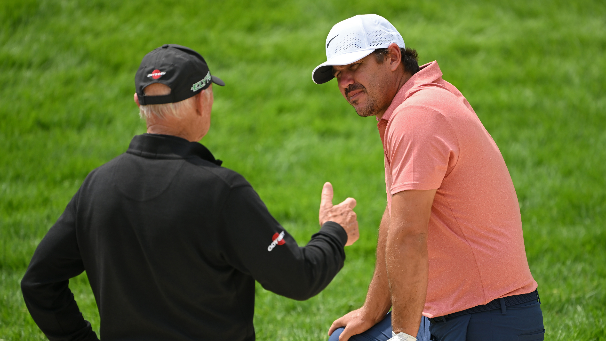 Brooks Koepka and Pete Cowen