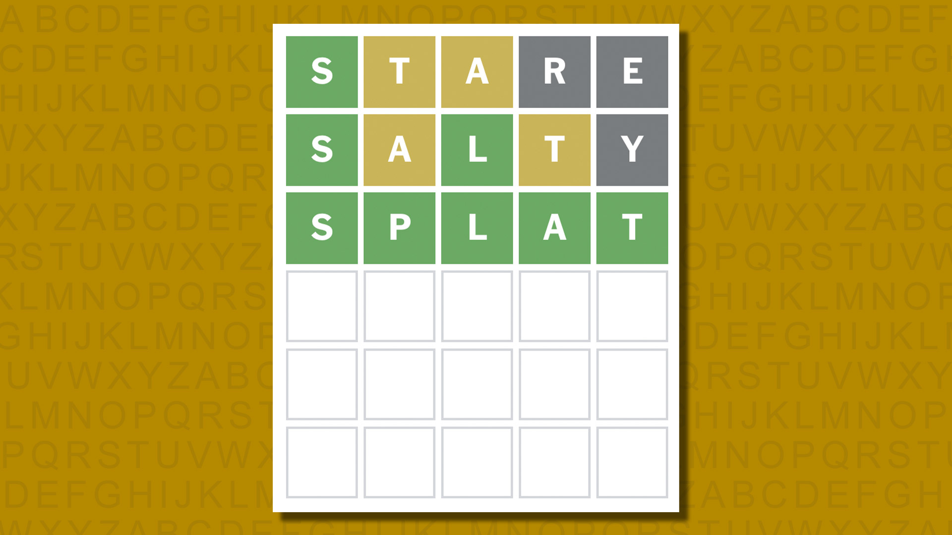 Ответ в формате Word для игры 852 на желтом фоне