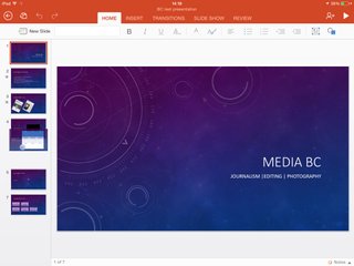 how to make presentations on an ipad