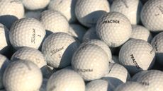 Titleist practice golf balls GettyImages-987153364 