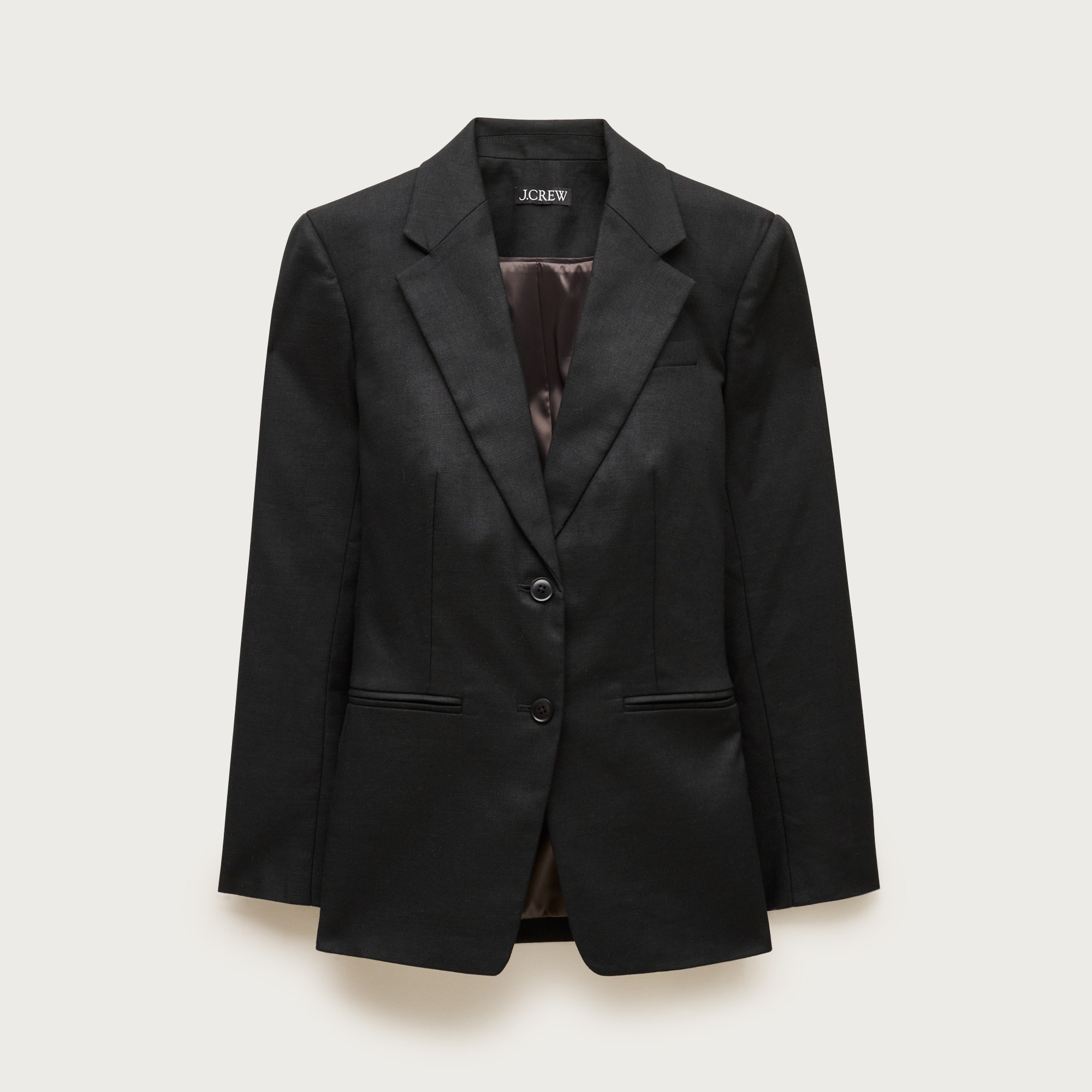 Margeaux Blazer in Stretch Linen Blend