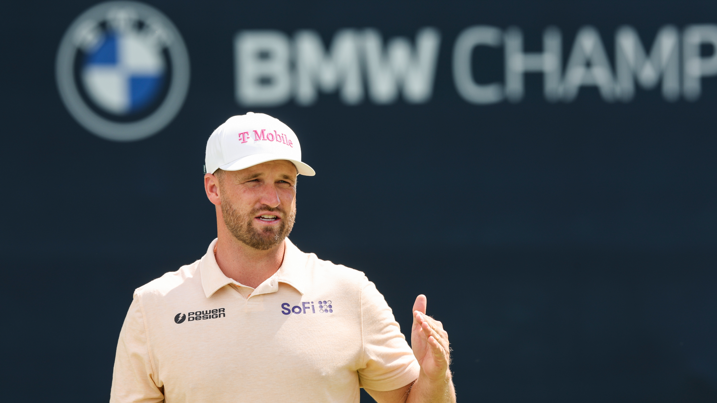Wyndham Clark at the BMW Championship