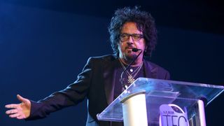  Steve Lukather speaks onstage at the TEC Awards during the 2019 NAMM Show at the Hilton Anaheim on January 26, 2019 in Anaheim, California