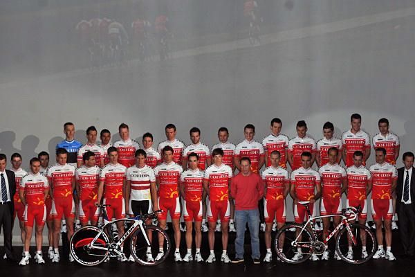 The entire Cofidis team for 2011