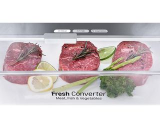 LG Fresh converter compartment
