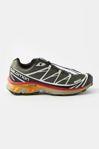 A pair of Salomon trainers