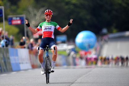 Elisa Longo Borghini wins the 2021 GP Plouay, GP Lorient Agglomeration Trophée Ceratizit