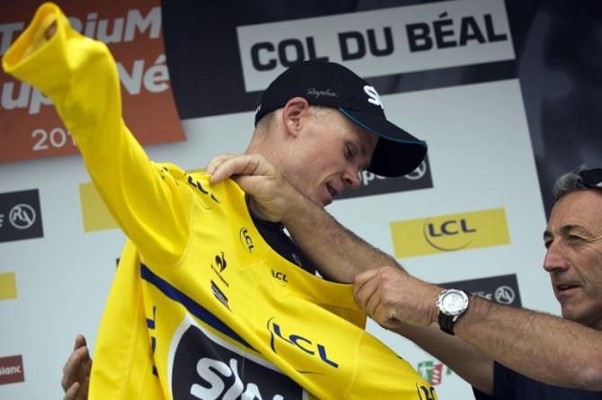 Chris Froome (Sky) retains the yellow jersey.