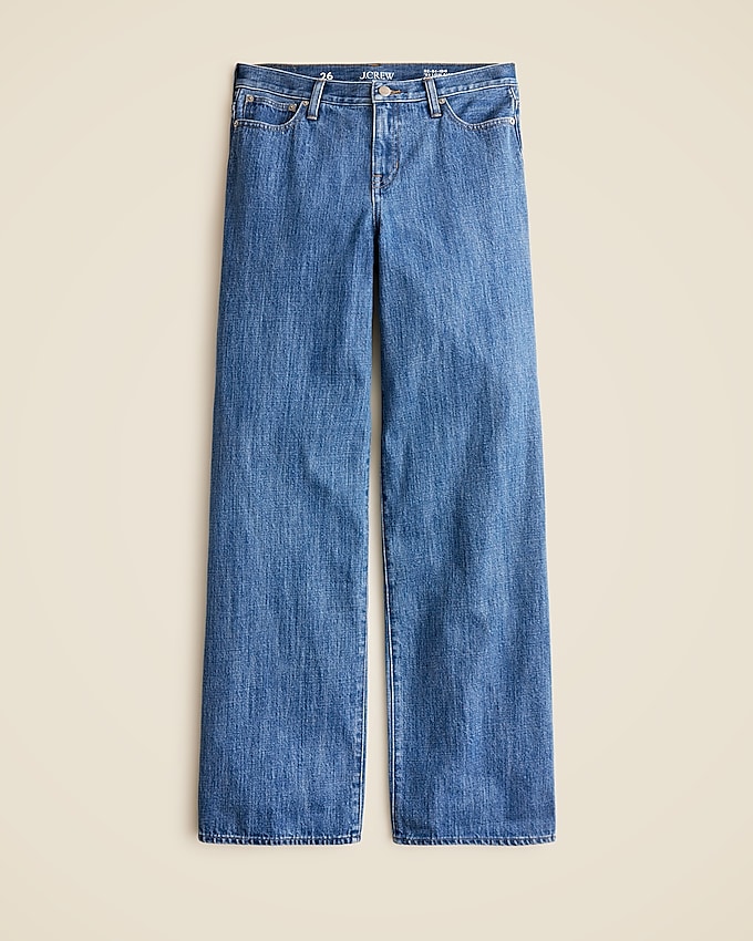 Lower-Rise Wide-Leg Jean