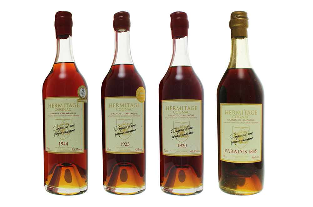 Hermitage cognacs