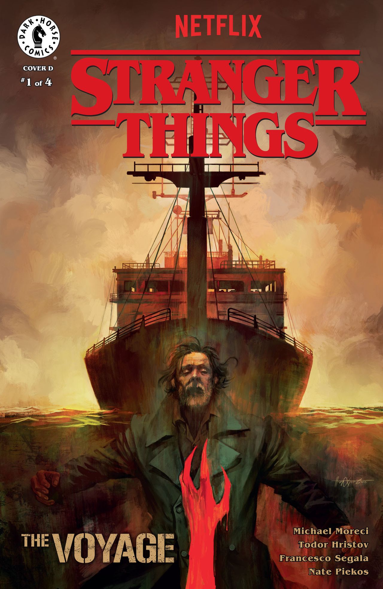 Covers for Stranger Things: The Voyage #1.