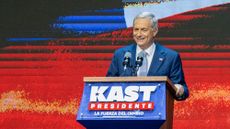 Chilean President-elect José Antonio Kast speaks following his election victory.