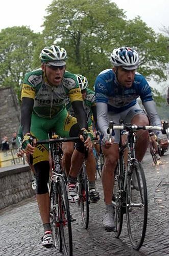 Merckx and McGee shoulder to shoulder