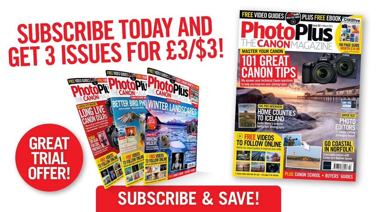 Image for PhotoPlus: The Canon Magazine March issue out now! Subscribe &amp; get 3 issues for only £3/$3/€3!