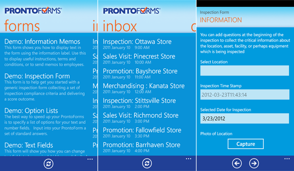 ProntoForms by TrueContext Mobile now available for Windows Phone ...