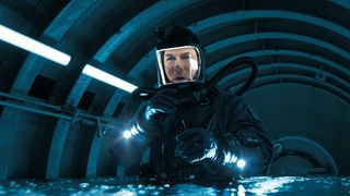 Tom Cruise in a scuba suit in Mission: Impossible - The Final Reckoning