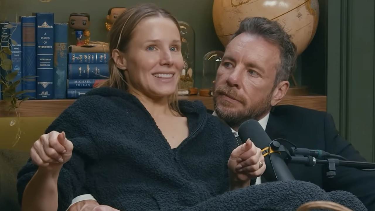 Kristen Bell and Dax Shepard on Armchair Expert.