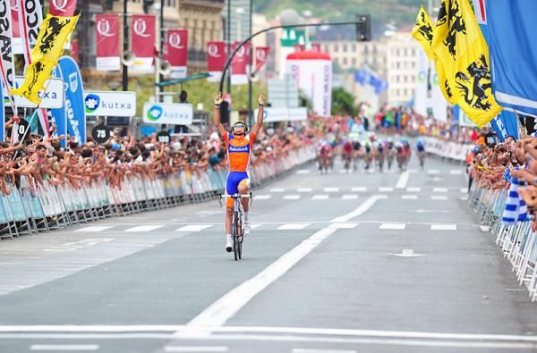 2012 San Sebastian victor Luis Leon Sanchez (Rabobank) won with a late-race attack.