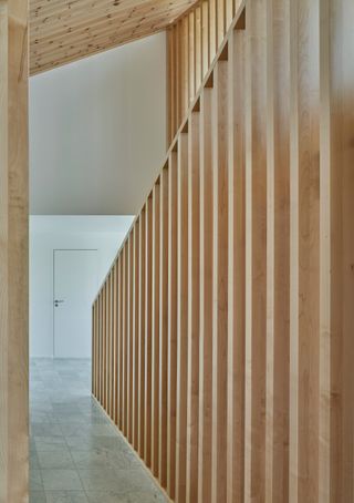 Wood interior detail of Simonsson House, Sweden, by Claesson Koivisto Rune