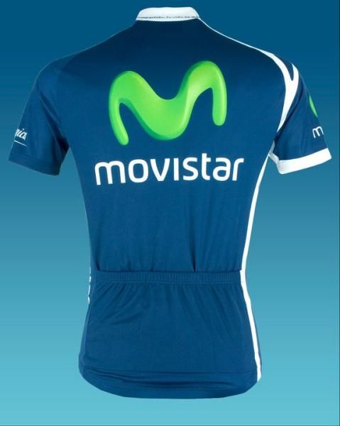Team Movistar's 2011 jersey design