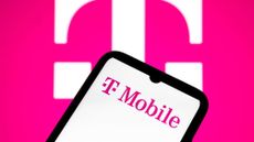 T-Mobile logo on smart phone