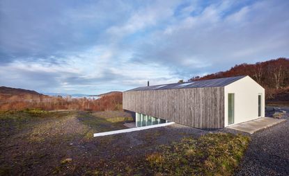 The new Faire Chaolais House was designed by award-winning, Glasgow-based Dualchas Architects