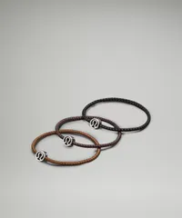 Glow On Hair Ties 3 Pack: was $18 now from $9 @ Lululemon