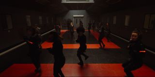 Red Room training in Black Widow